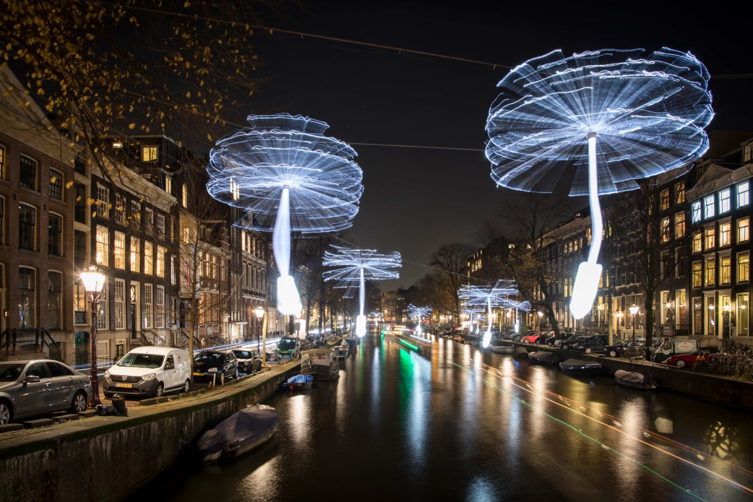 The Amsterdam Light Festival, founded by Rogier van der Heide