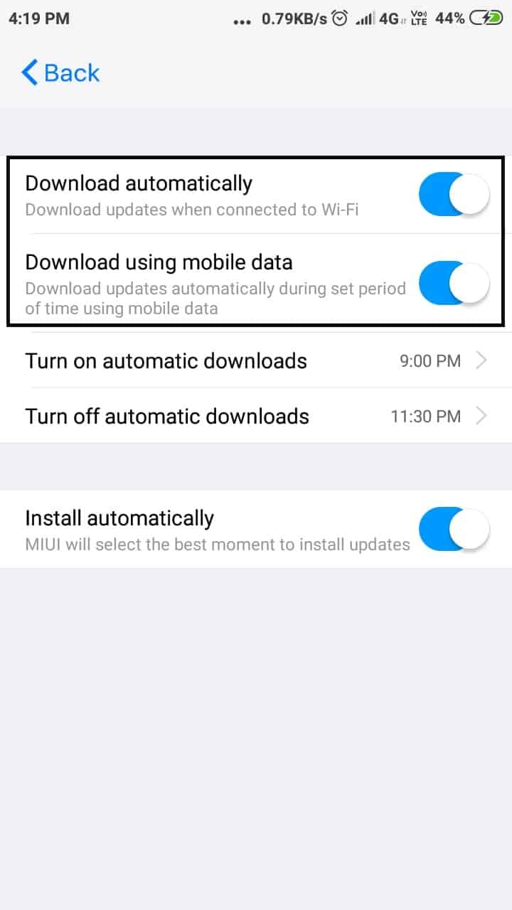 How to Update Xiaomi Device When Update is Available
