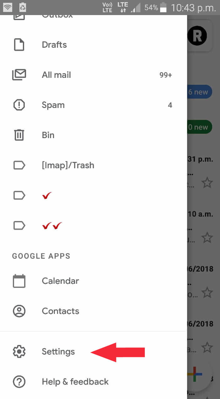 How to Add New Google Account in Gmail Android App