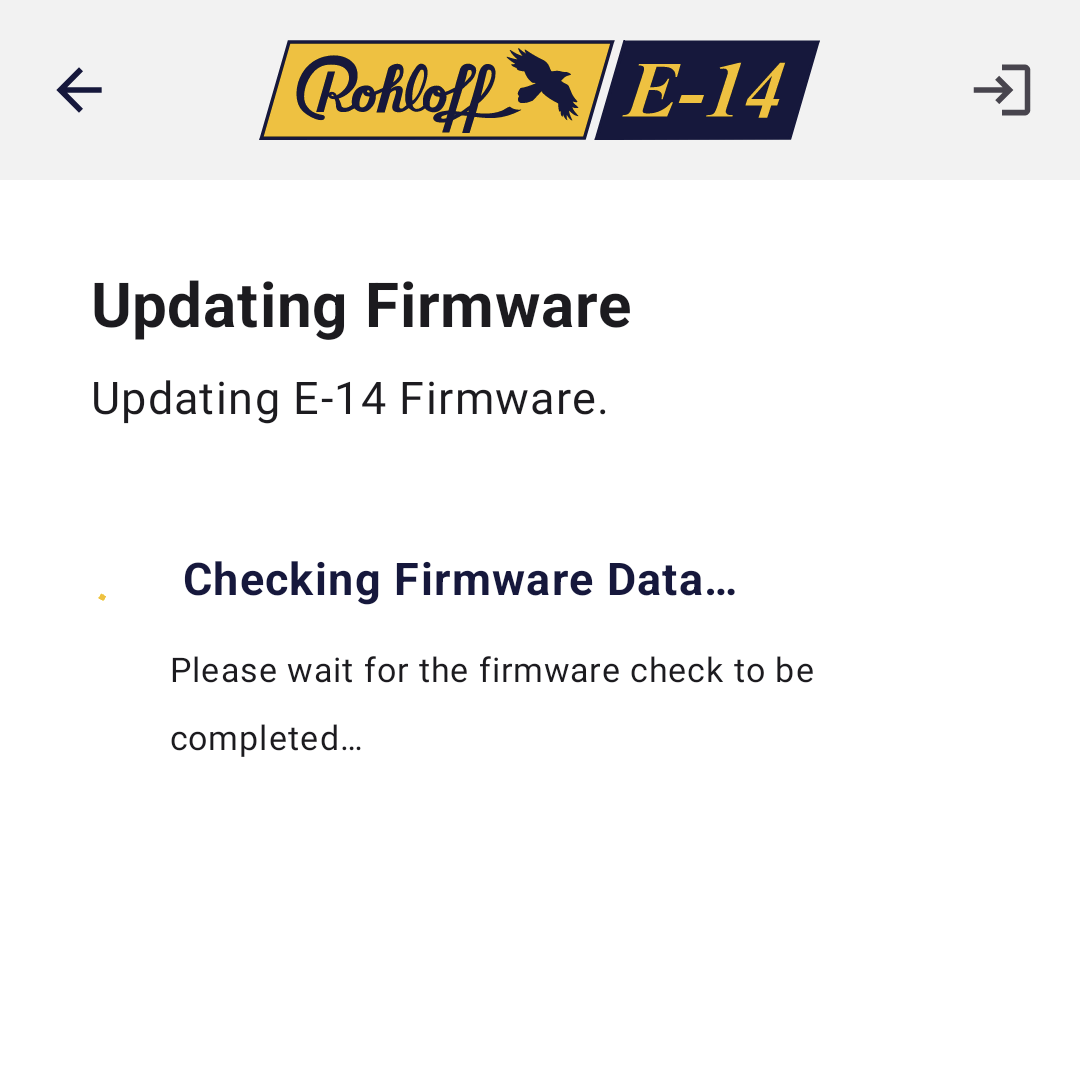 Firmware updaten Rohloff AG