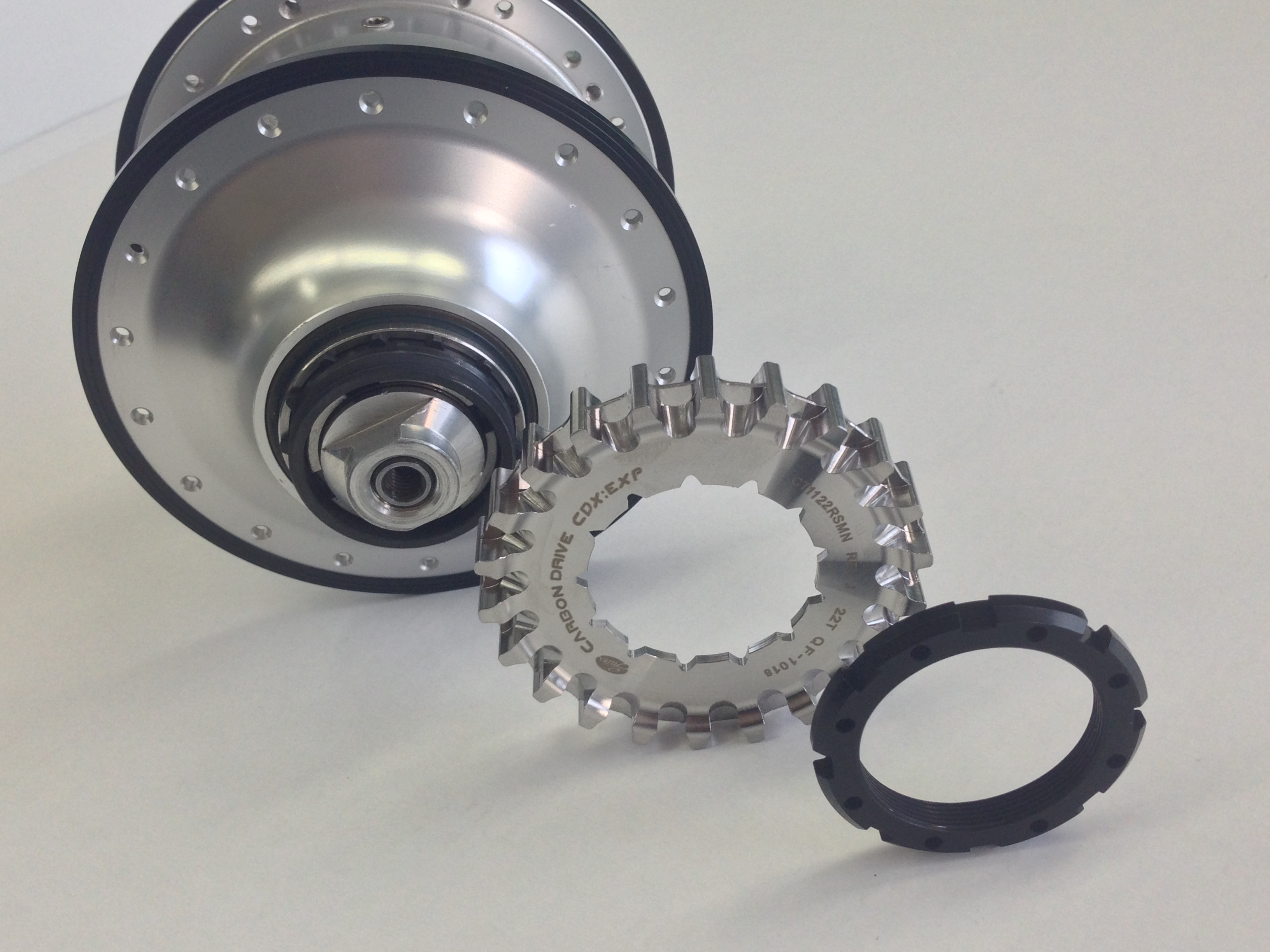 Splined Carrier mit LockRing für GatesRohloff SteckRiemenscheiben