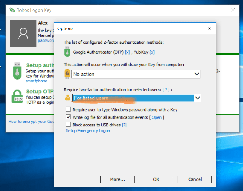 How to protect Azure, Amazon WorkSpaces Windows with twofactor