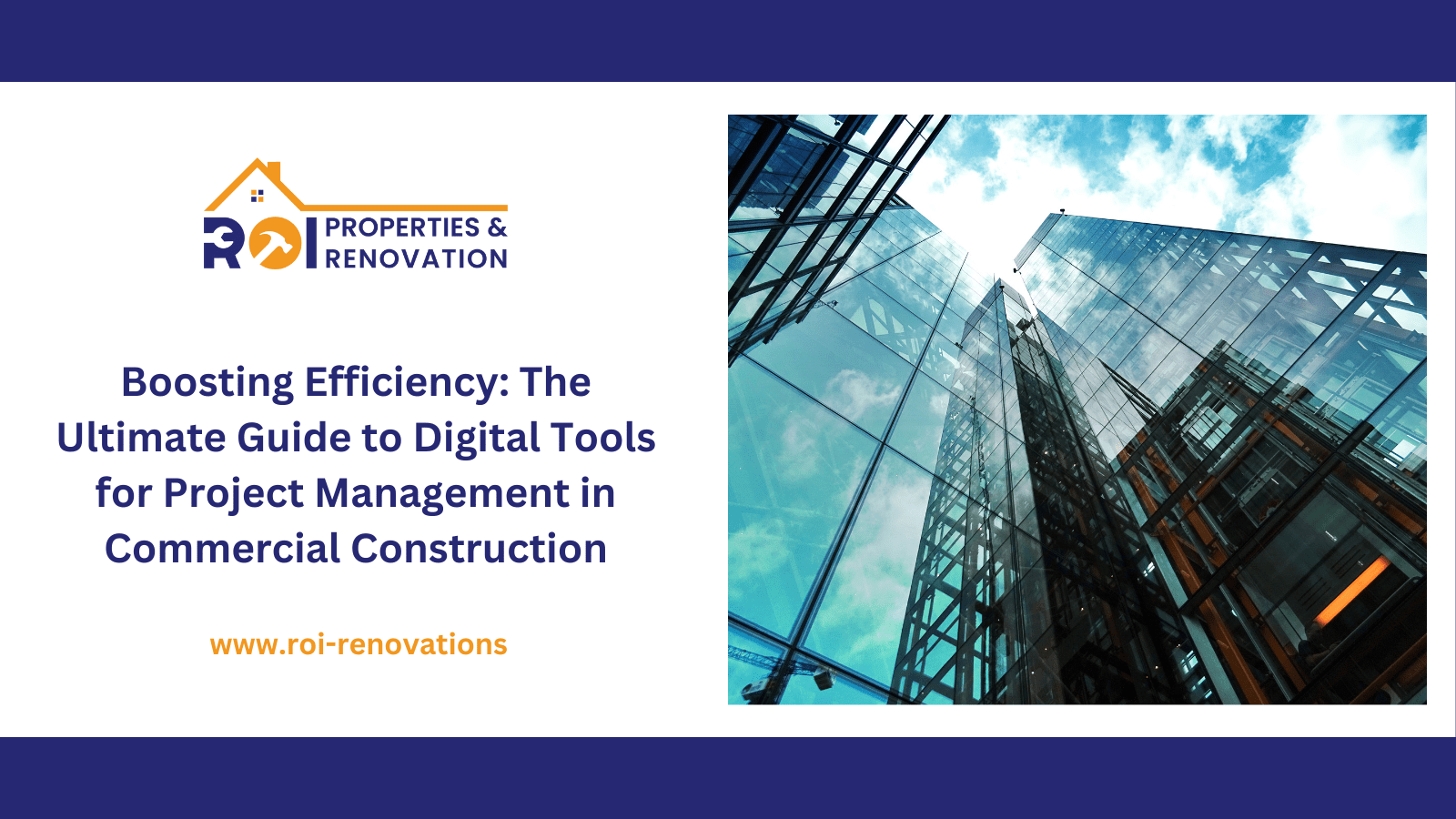 Digital Tools for Project Management in Commercial Construction