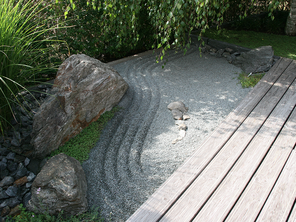 Reihenhaus Garten ROJI Japanische Gärten