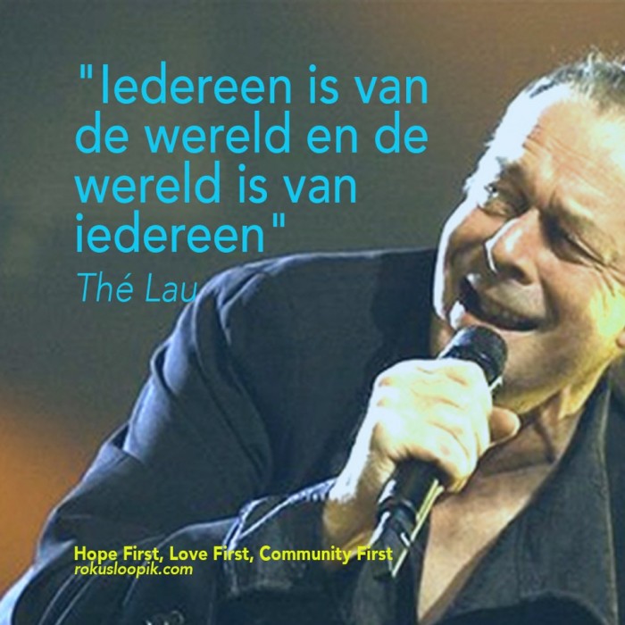 Iedereen Is Van De Wereld. - Without Community No Recovery