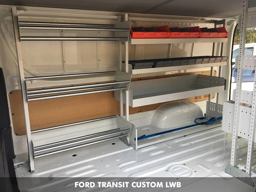 Commercial van shelving and trade packages