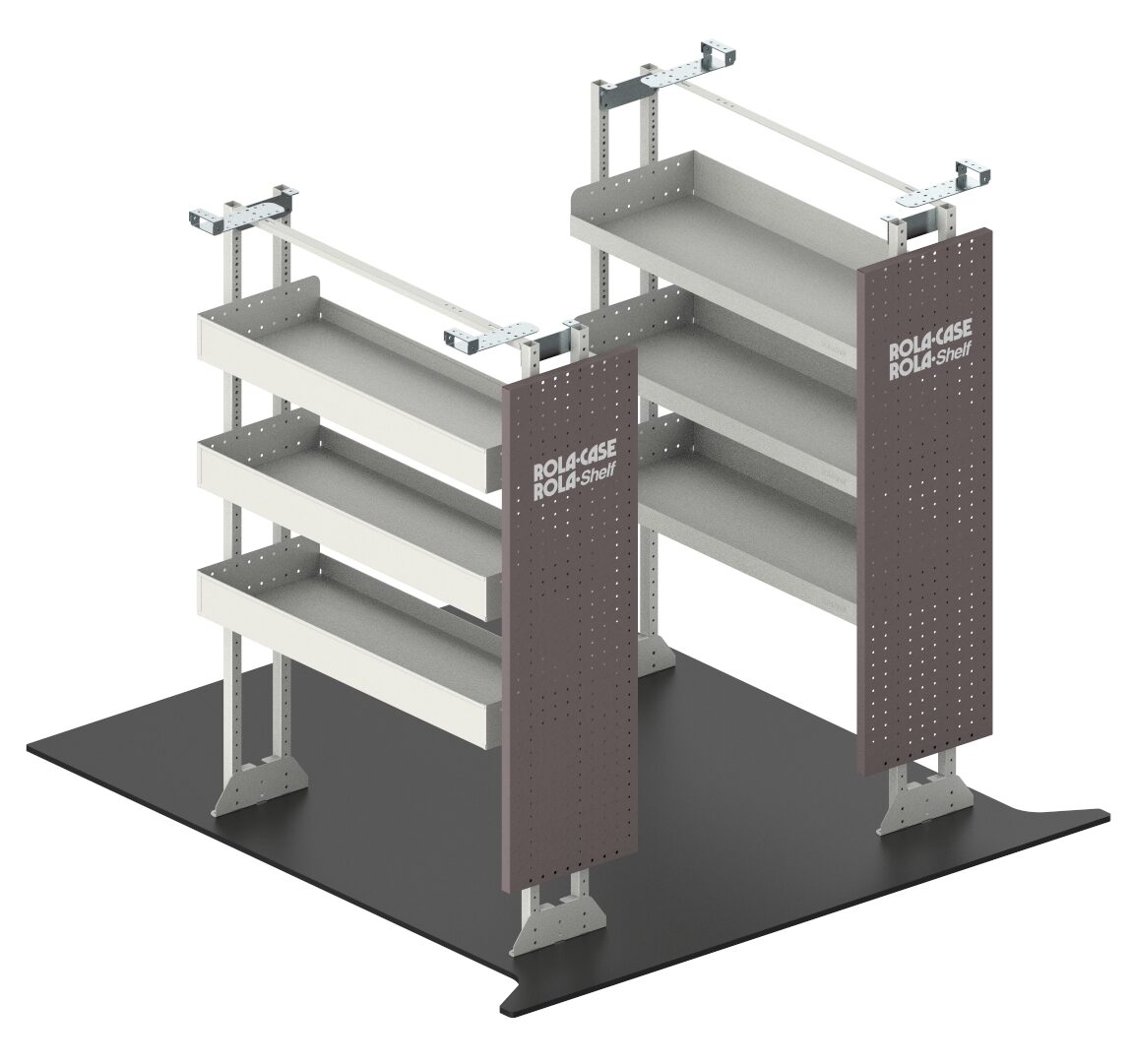 RSCVBA Compact Van Shelving Basic Package Australian Made