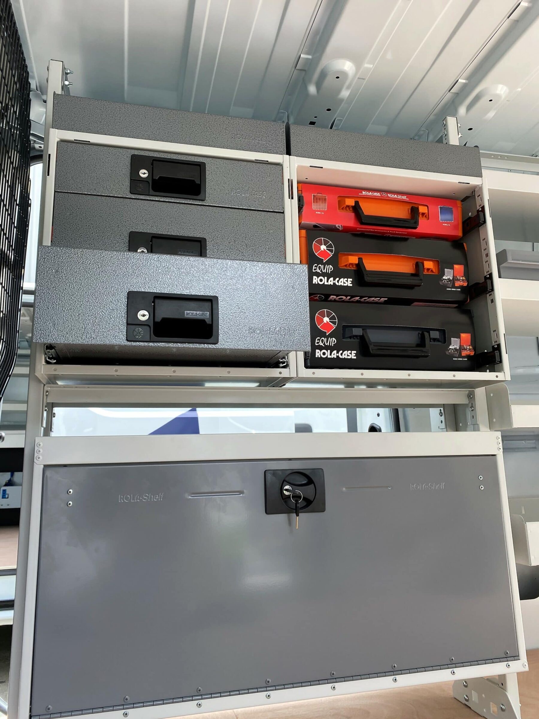 Mitsubishi Express Van Shelving & racking