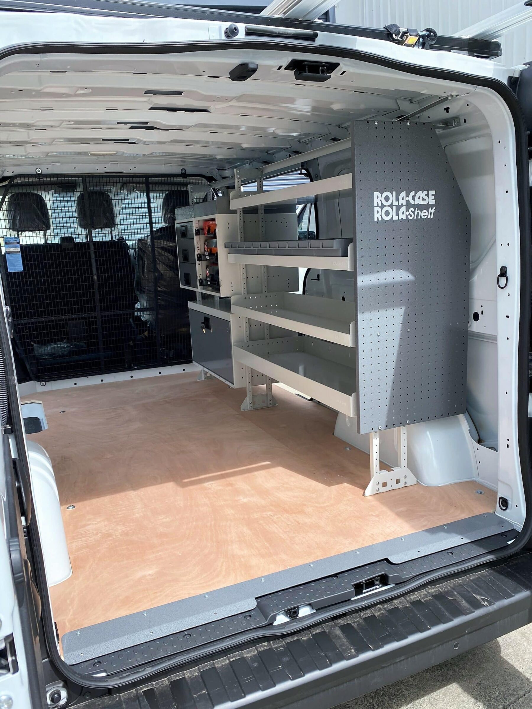 Mitsubishi Express Van Shelving & racking