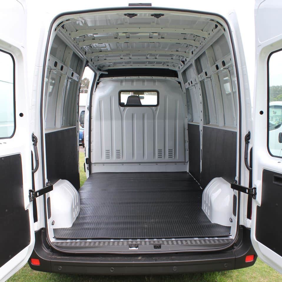 Ford Transit Custom 5mm Big Rib Rubber Mats Australian Made
