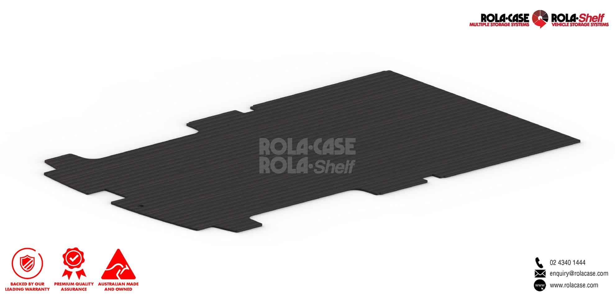 Ford Transit Custom 5mm Big Rib Rubber Mats Australian Made