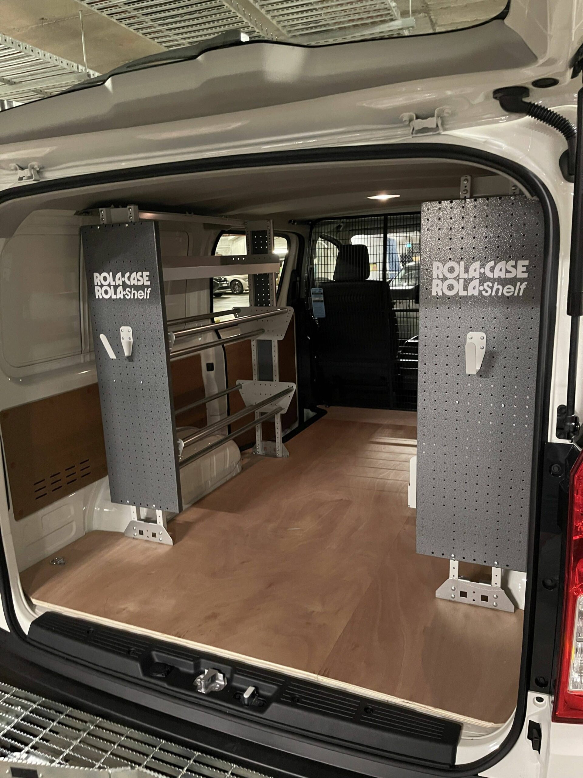 Toyota Hiace van shelving & racking