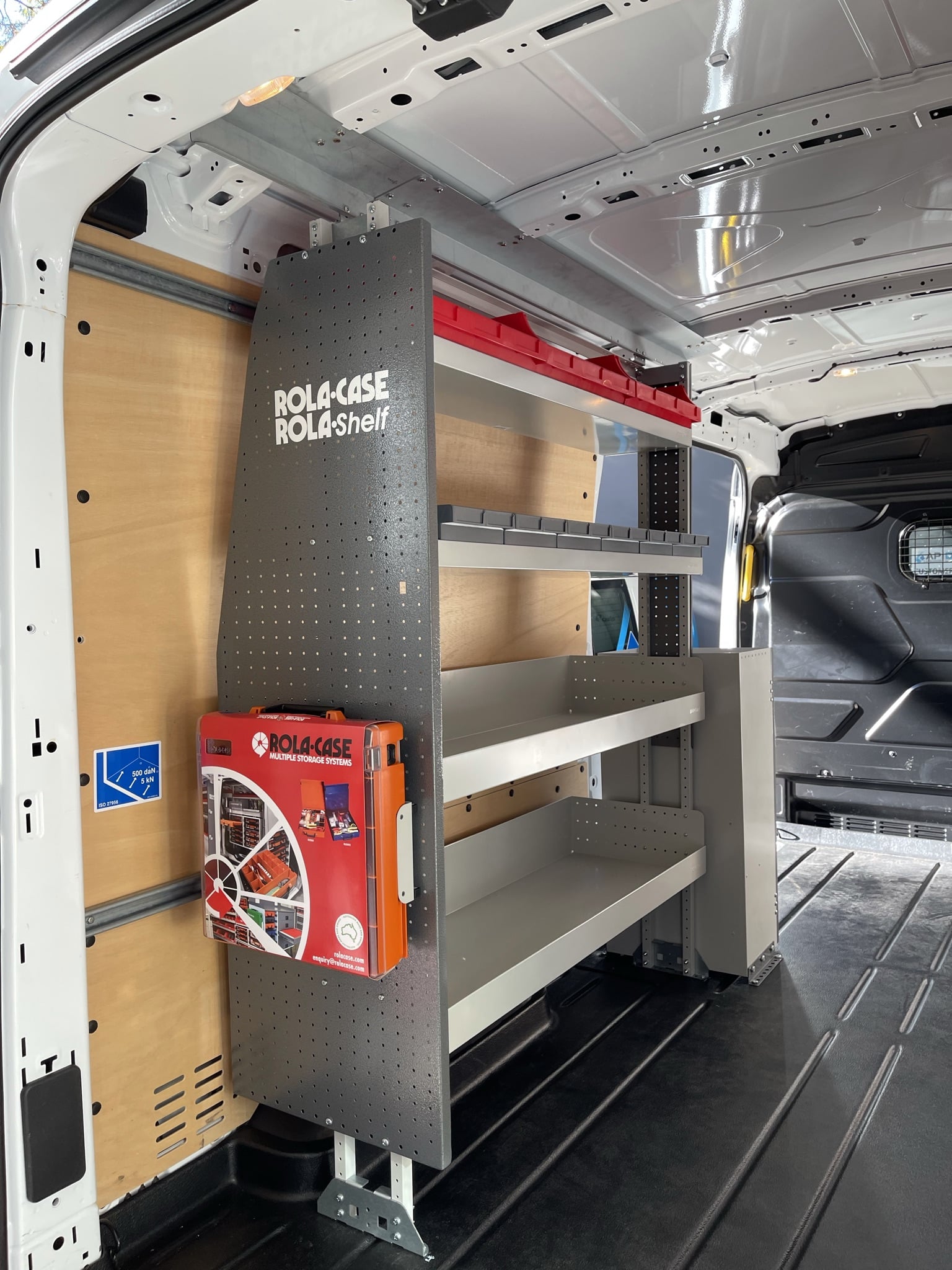 Ford Transit Van Shelving Solutions RolaCase
