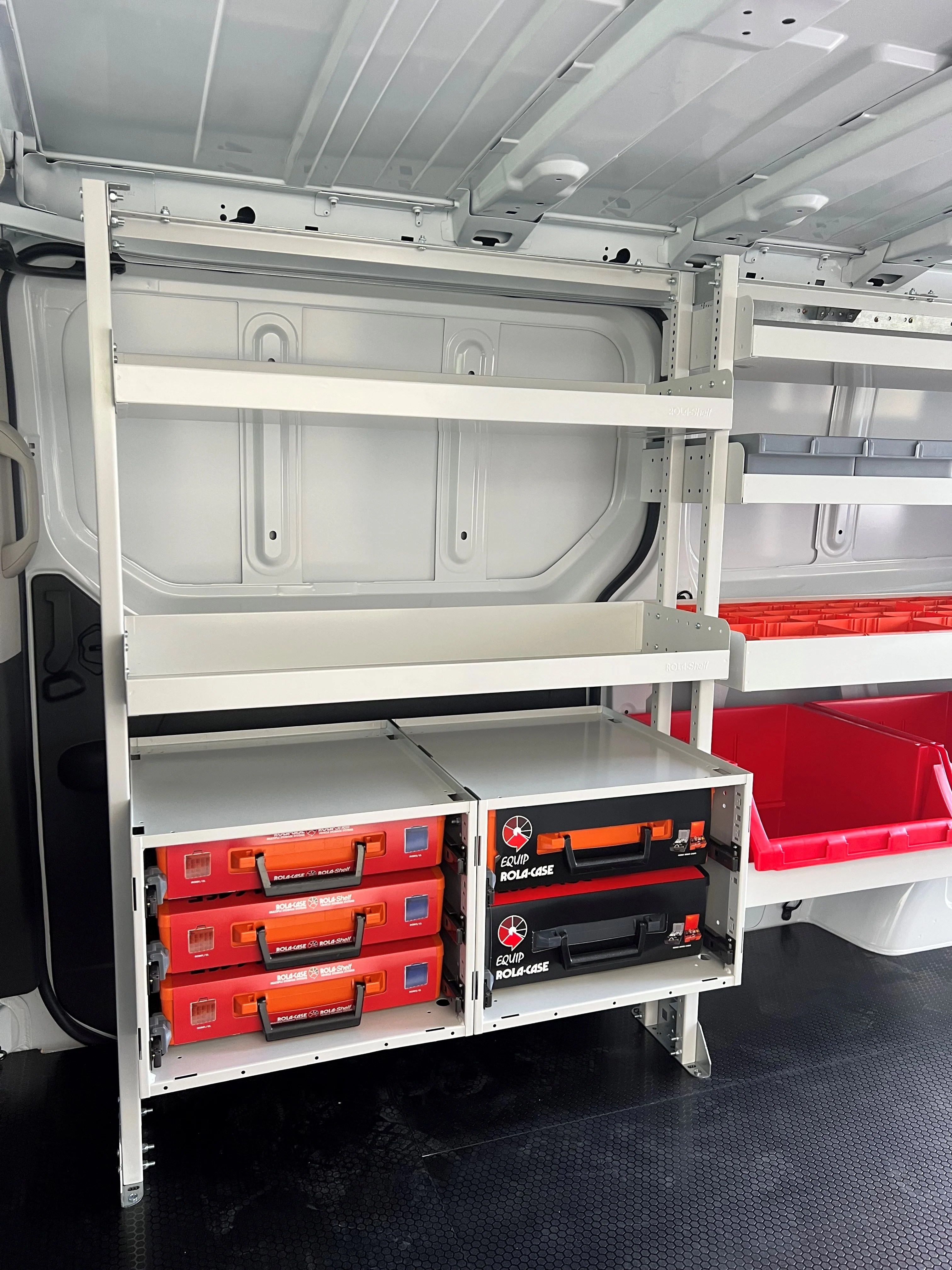 Mitsubishi Express Van Shelving & racking