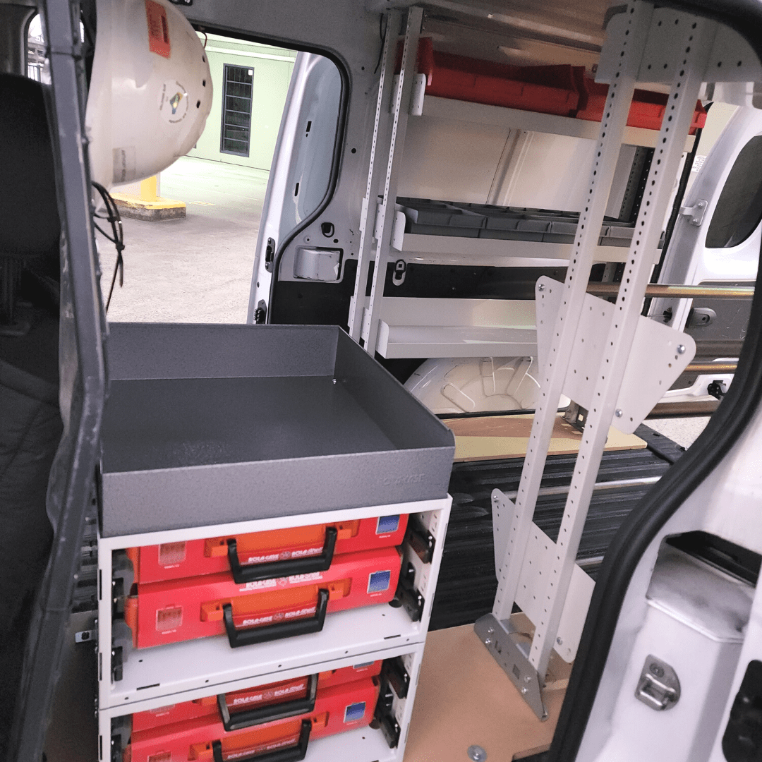 Renault Kangoo Van Shelving & Racking Rola Case