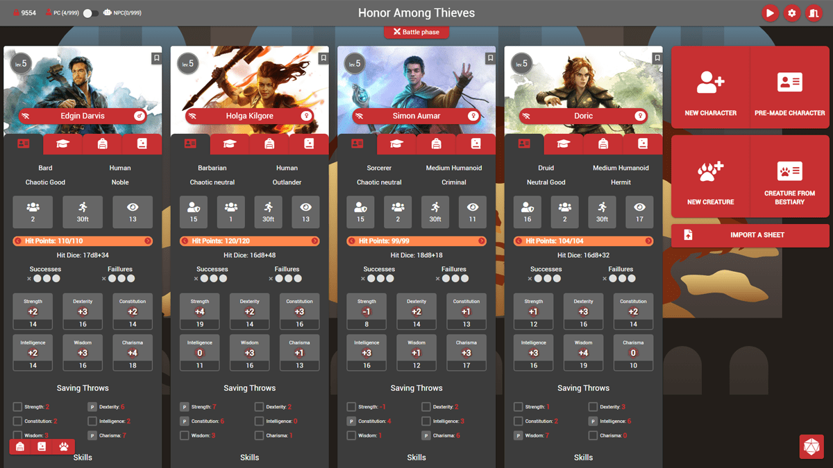 Best Virtual Tabletops and Tools for Roleplaying Games