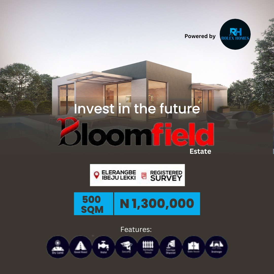 Land for Sale Bloomfield Estate Rolex Homes