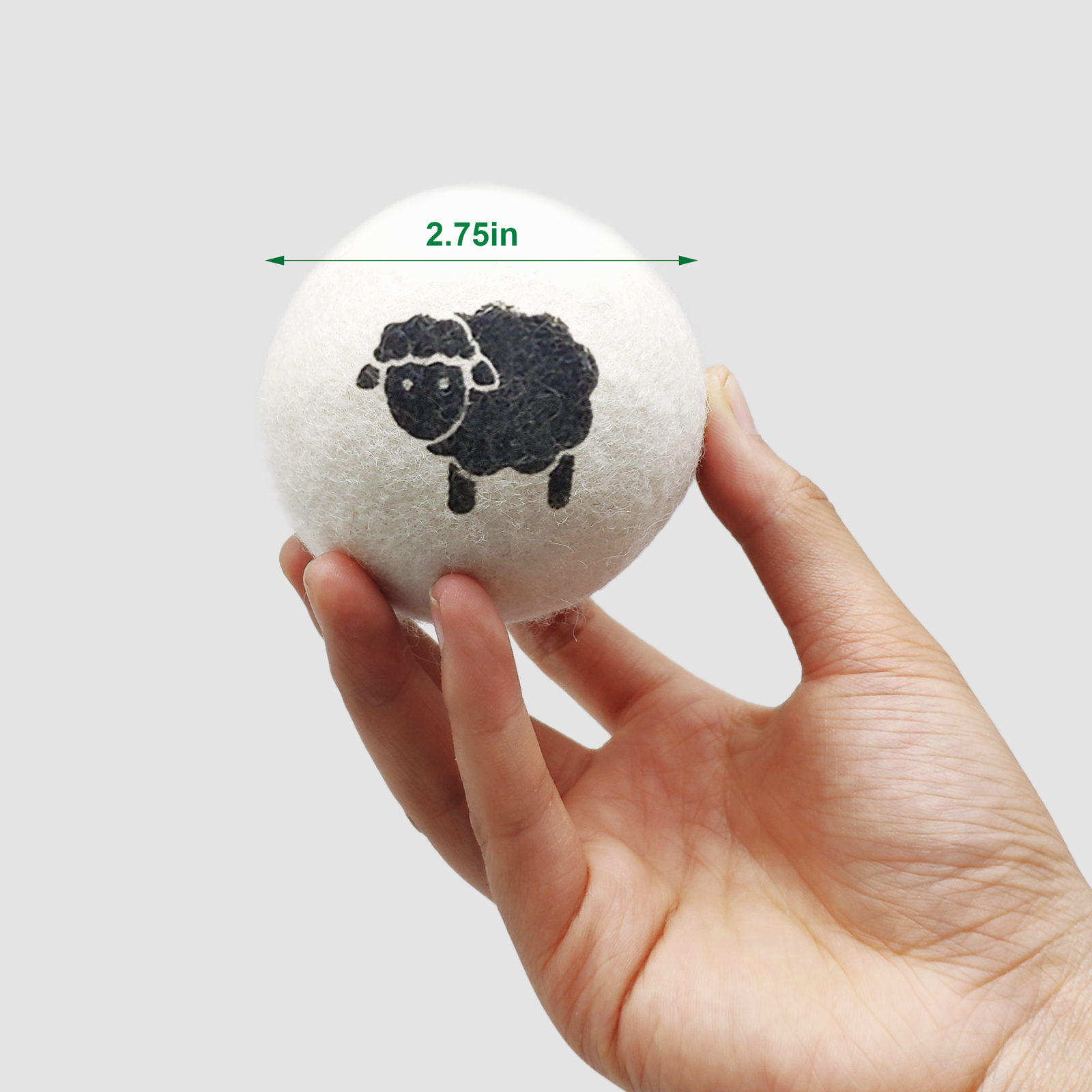 China Reusable merino wool 7cm tumble dryer balls Manufacturers and Suppliers Rolking