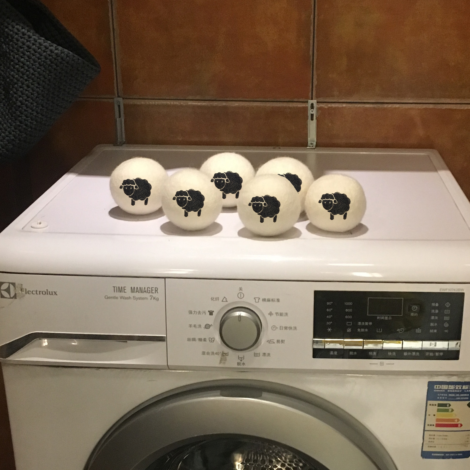 China Reusable merino wool 7cm tumble dryer balls Manufacturers and Suppliers Rolking