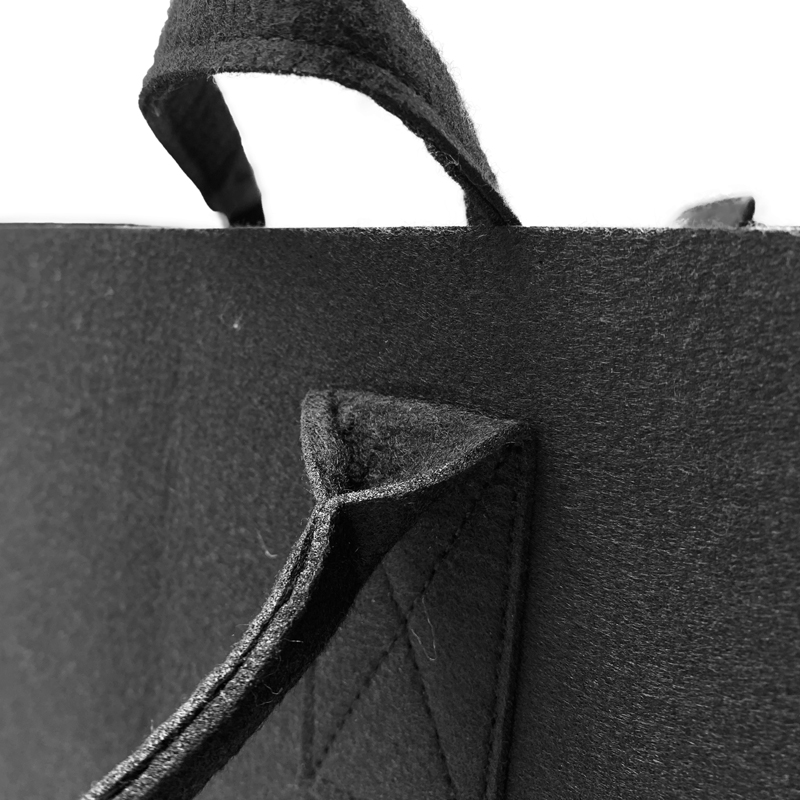 China Reusable Eco Shopping Bags Felt Fabric Bags Rolking Travel Tote