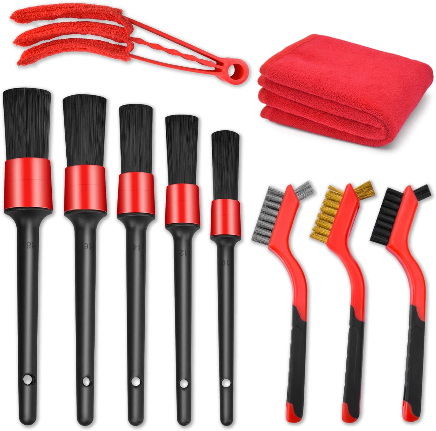 China MultiPurpose Car Detail Brushes Set Manufacturers and Suppliers