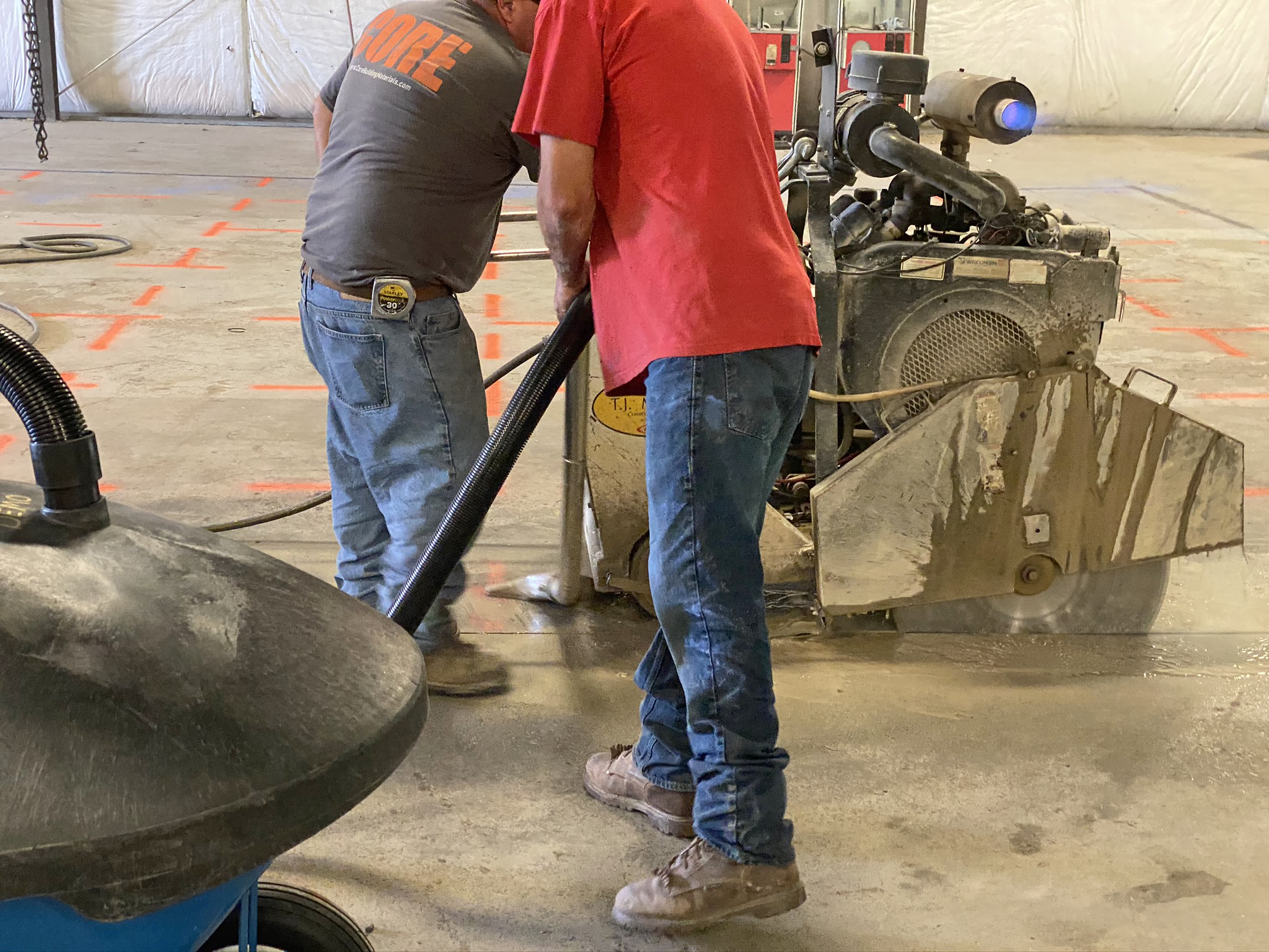 Concrete Slurry Roll n Vac