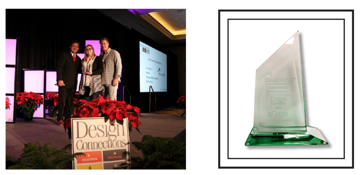 RollAShade® Wins Best Overall Design Solution RollAShade