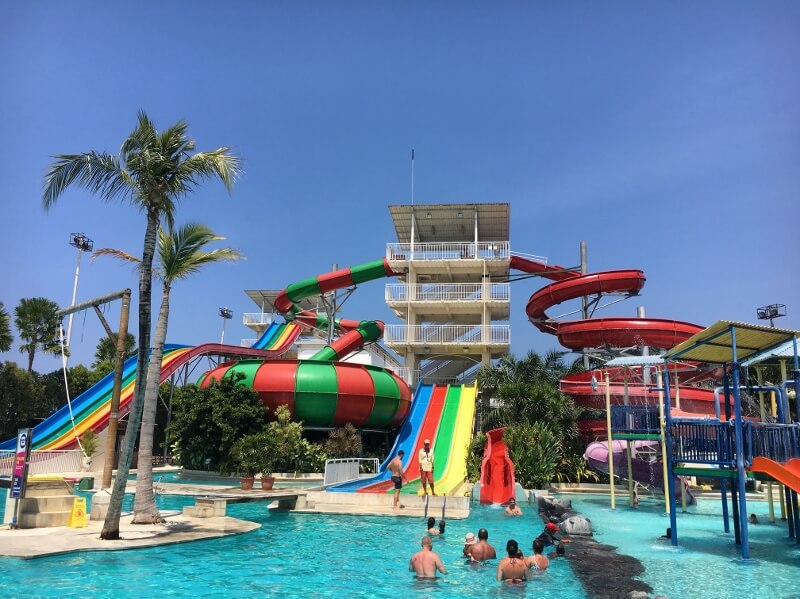 Finns Recreation Club Bali Rolling Along With Kids