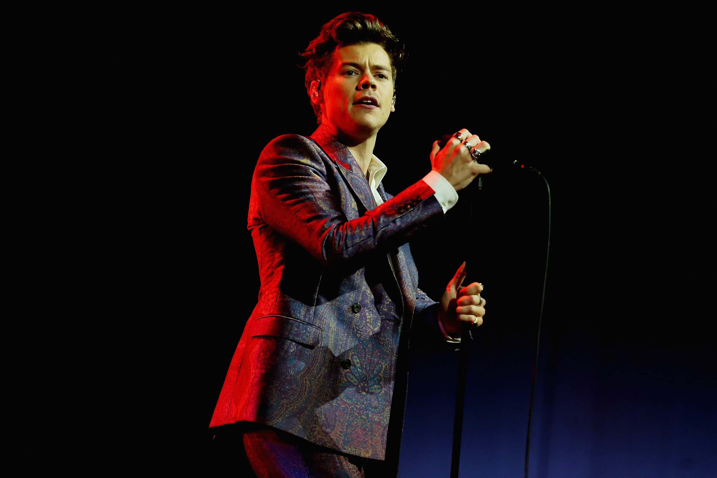 Harry Styles In New York Madison Square Garden July 8 Garden Likes