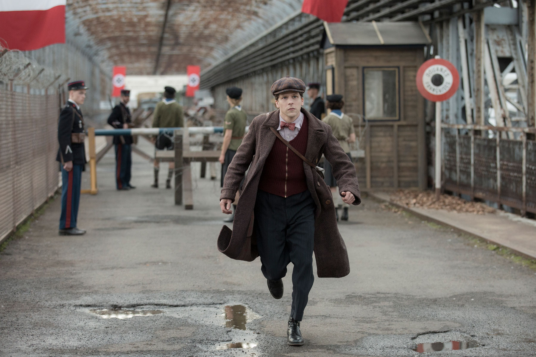 'Resistance' Movie Review Jesse Eisenberg has the Mime of His Life