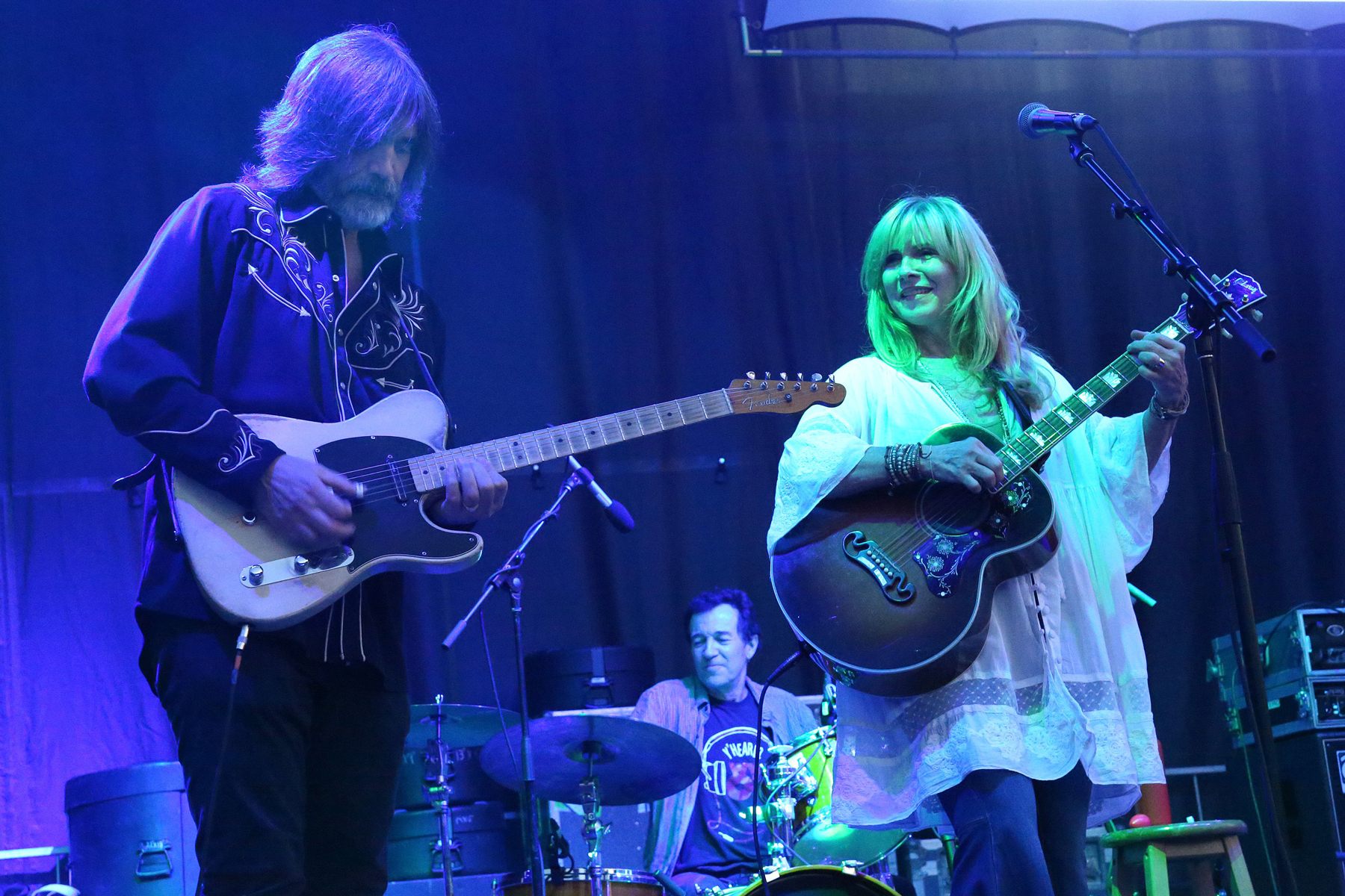 Larry Campbell, Teresa Williams Celebrate His COVID19 Recovery