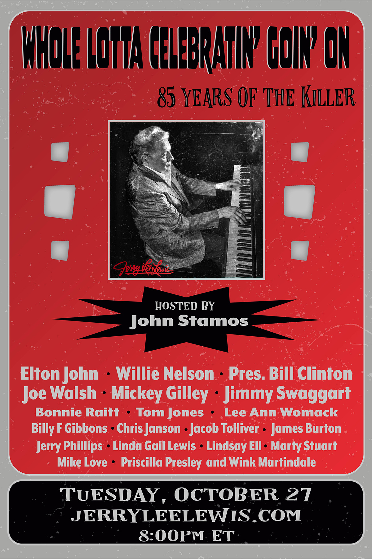 Jerry Lee Lewis Set List 2023 Jerry Lee Lewis Announces 85Th Birthday Celebration - Rolling Stone