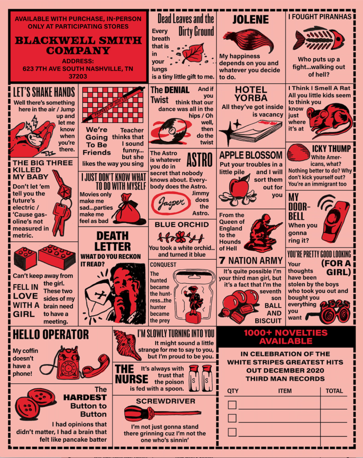 White Stripes Release 'Apple Blossom' Video, Greatest Hits Track List