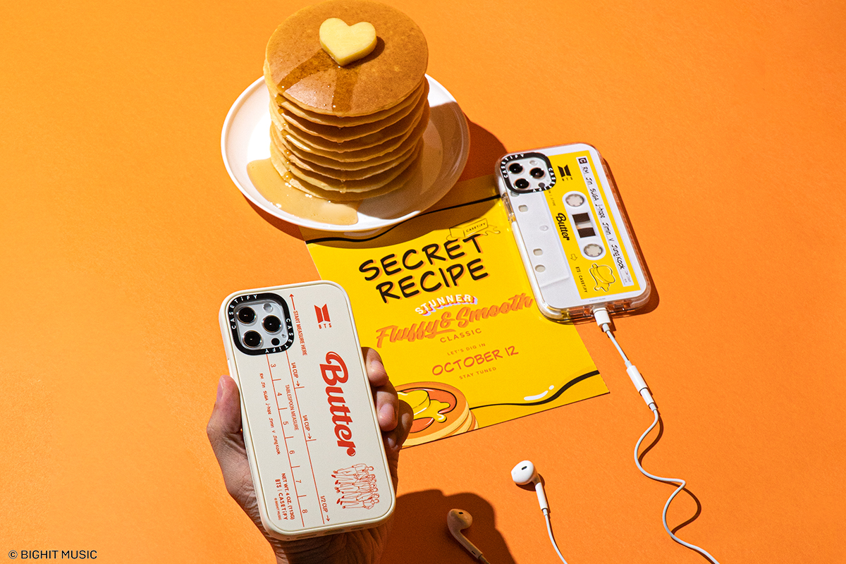 Casetify BTS Butter Wireless Charger + Grip stand plandetransformacion