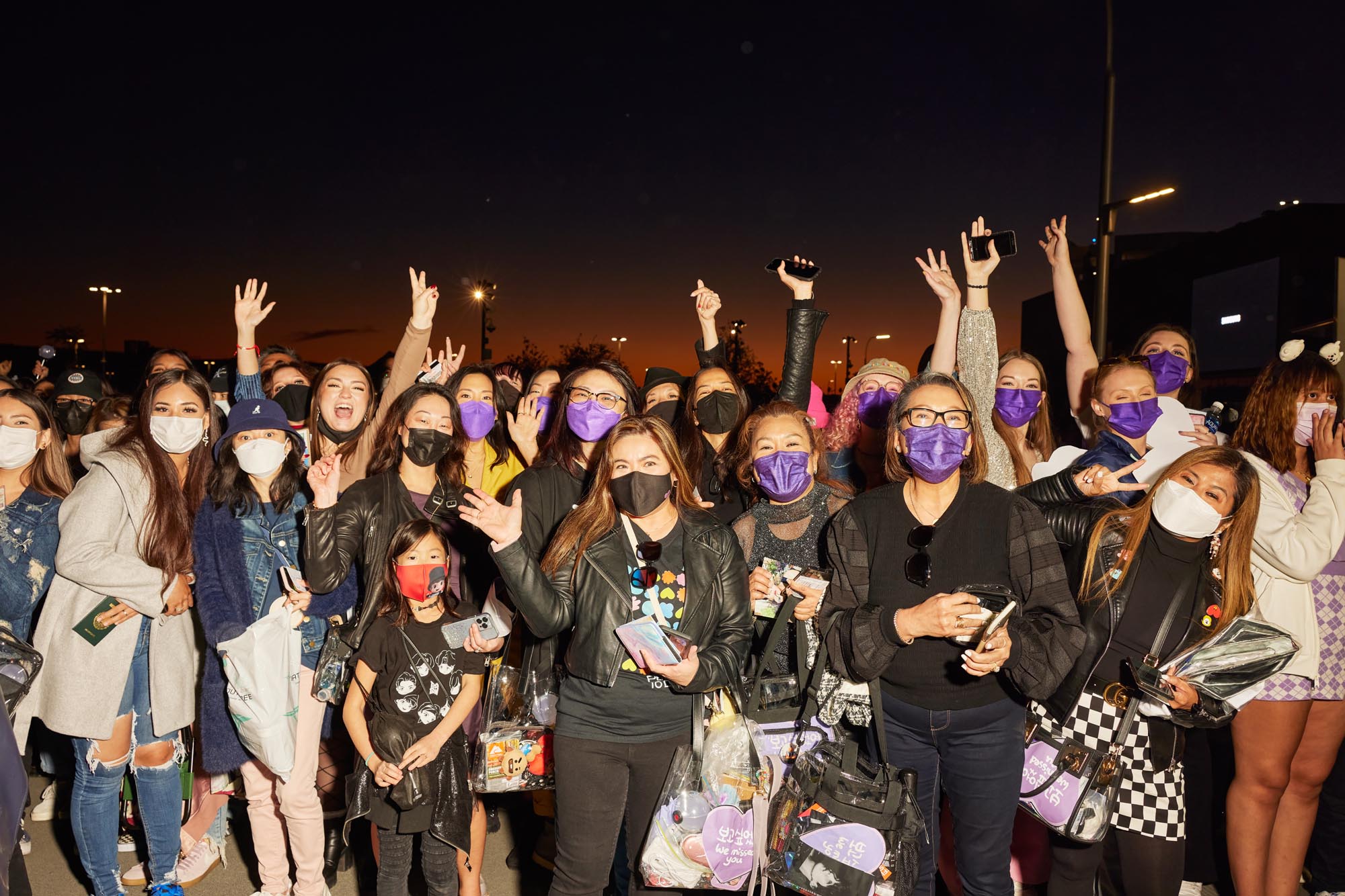 BTS Permission to Dance Tour in Los Angeles ARMY Photos