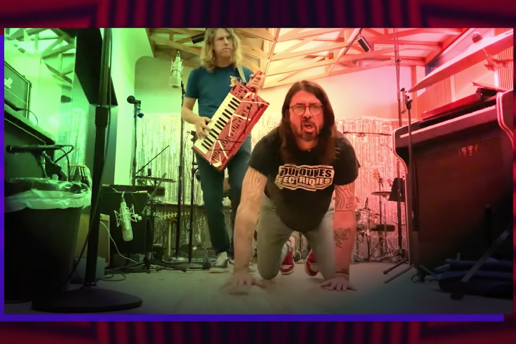 Dave Grohl, Greg Kurstin 'Jump,' Break Out Keytar for Van Halen Cover