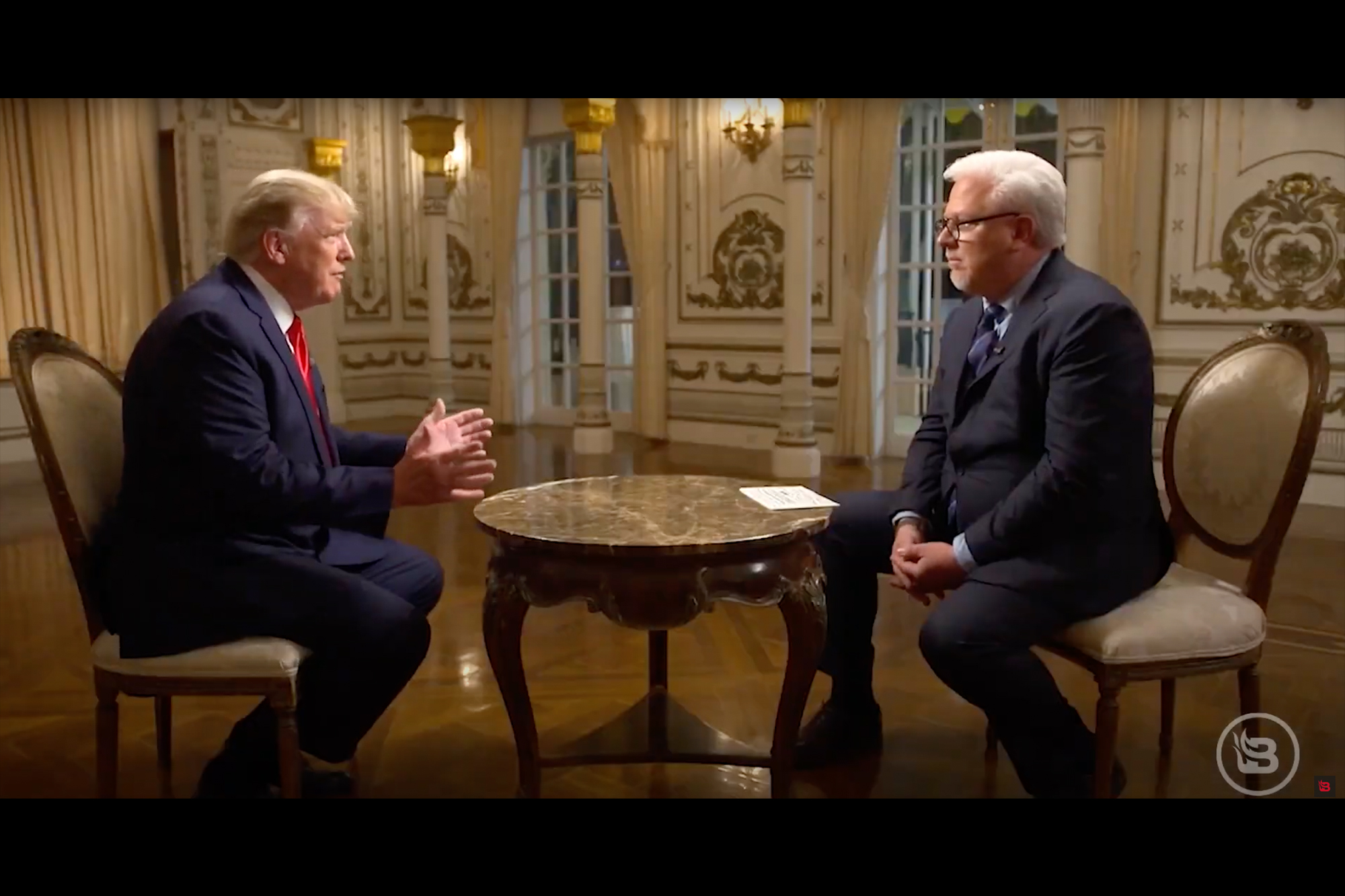 Trump Talks Covid and Energy, But Not Jan. 6, With Glenn Beck Rolling