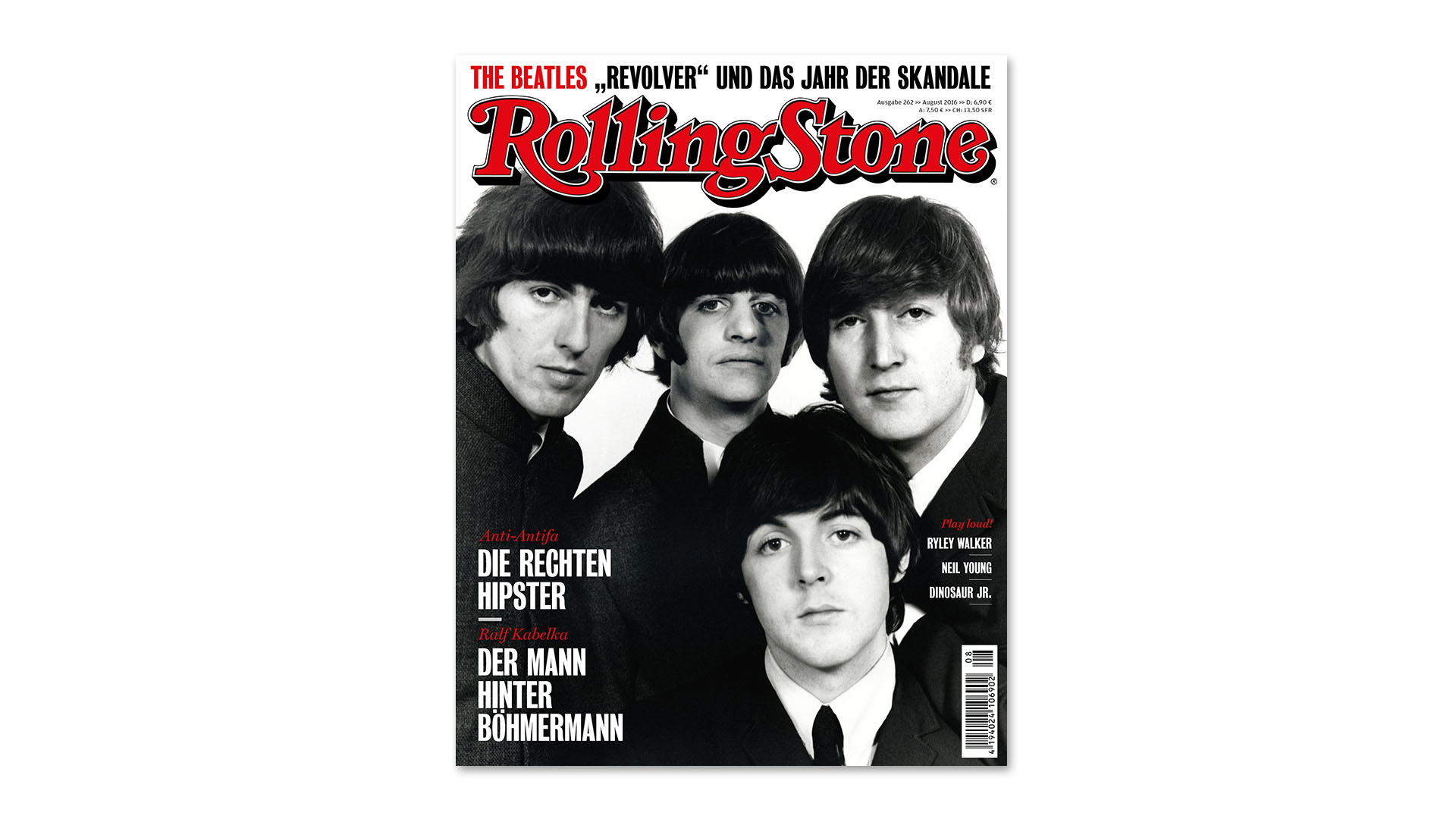 ROLLING STONE im August 2016 Titelthema The Beatles + exklusive CD
