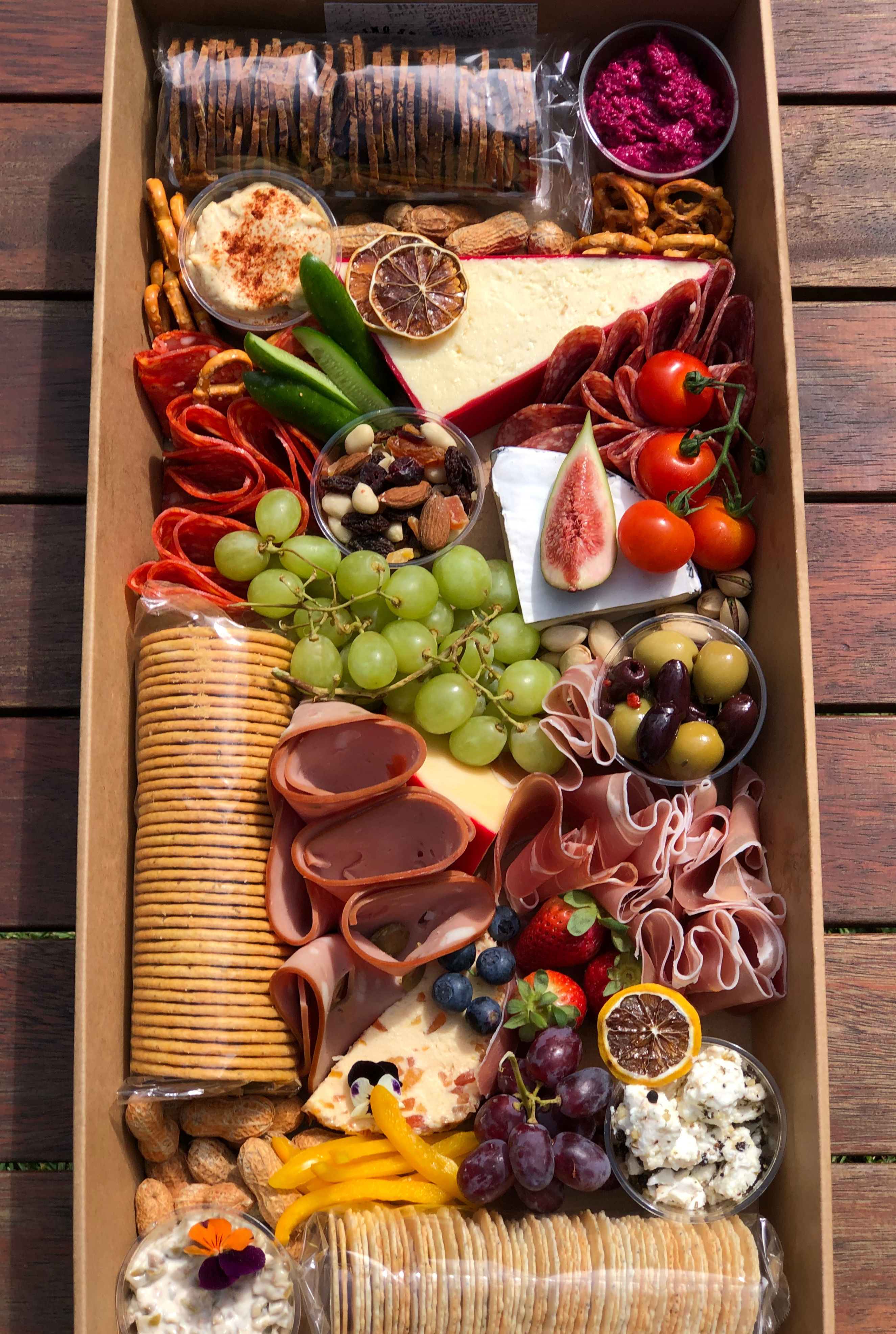 Grazing Boxes Rolling Stone Pizza & Catering Brisbane