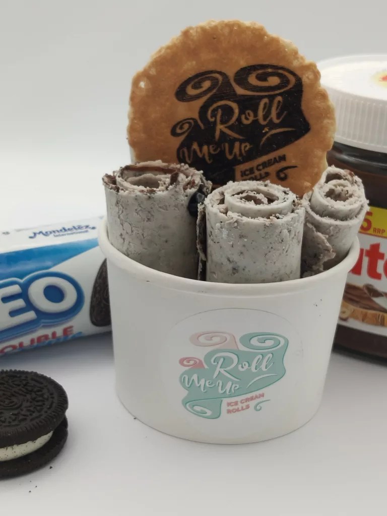 How to make rolled ice cream at home Roll Me Up