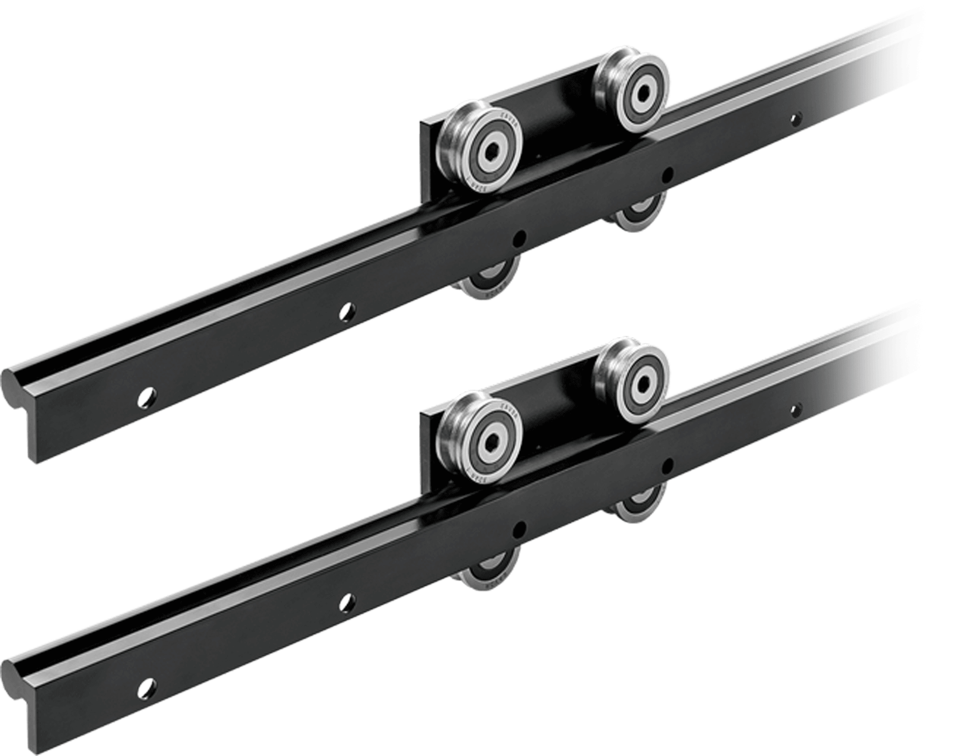 ORail modular linear guides with rollers Rollon Group