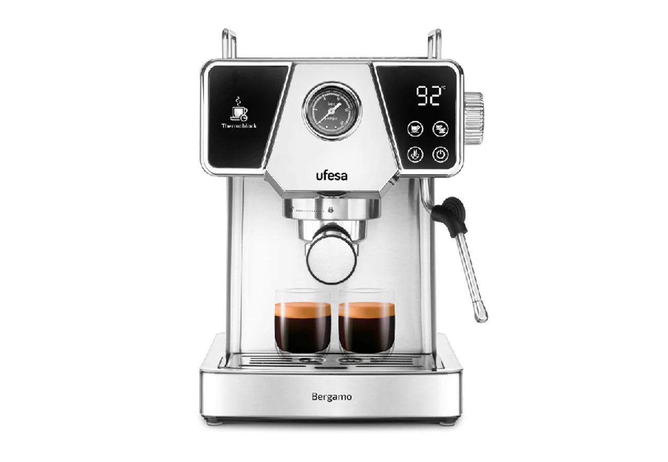 UFESA BERGAMO Coffeemaker 20 Bar 1,8 L 1350 W Rolls Technology Store