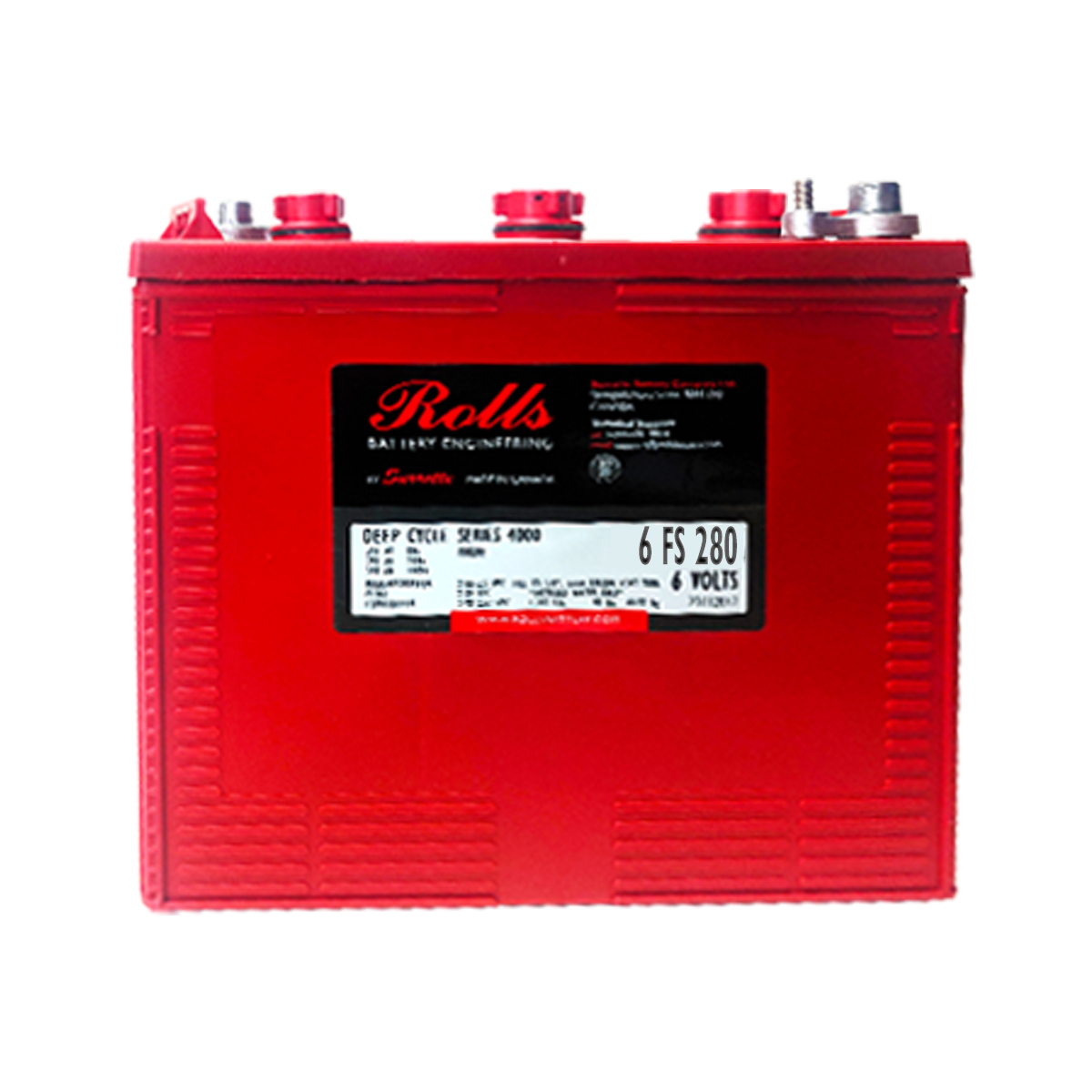 6FS280 Rolls Battery