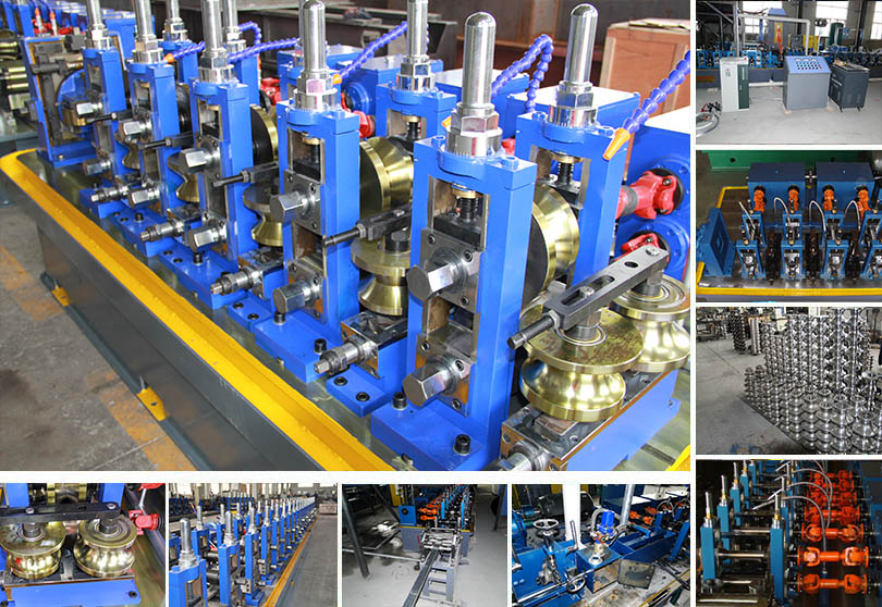 HG32 welding pipe machine for round pipe, square pipe, oval pipe and