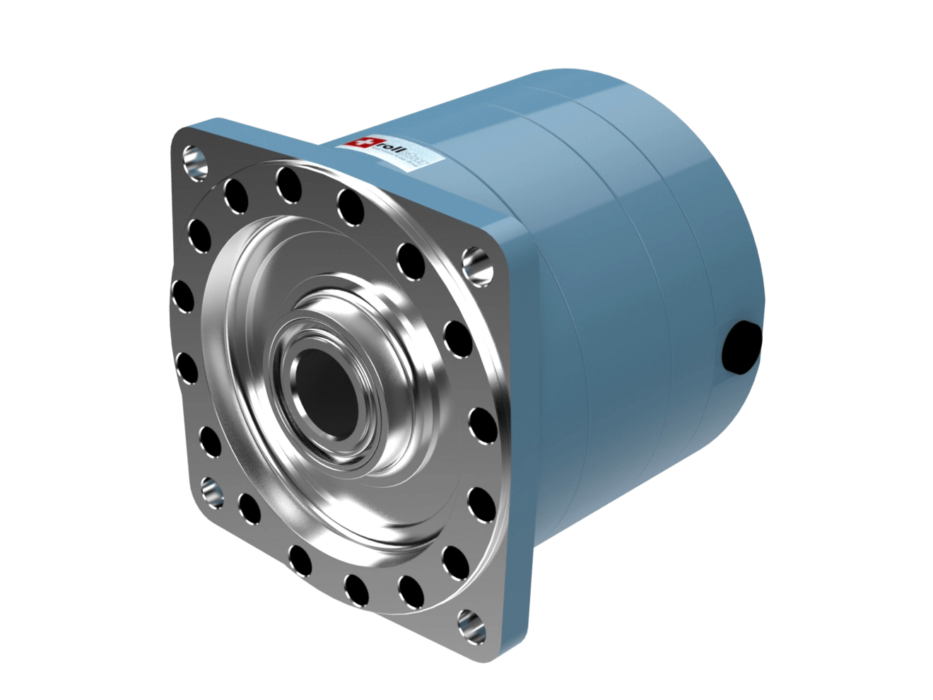 Hydraulic rotary piston engine