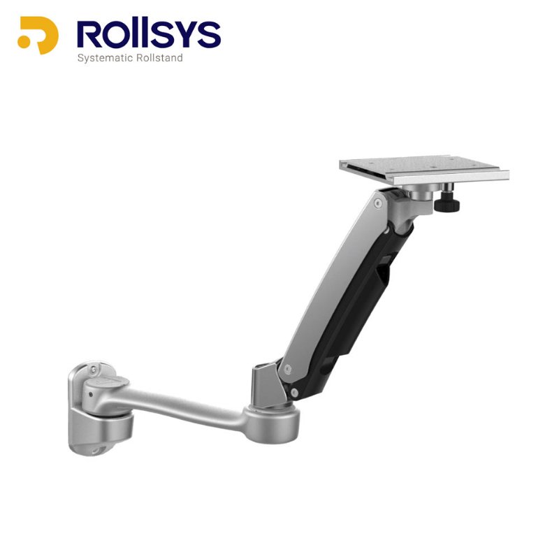 Wall Mount Height Adjustable Articulating Arm with Fixed Angle