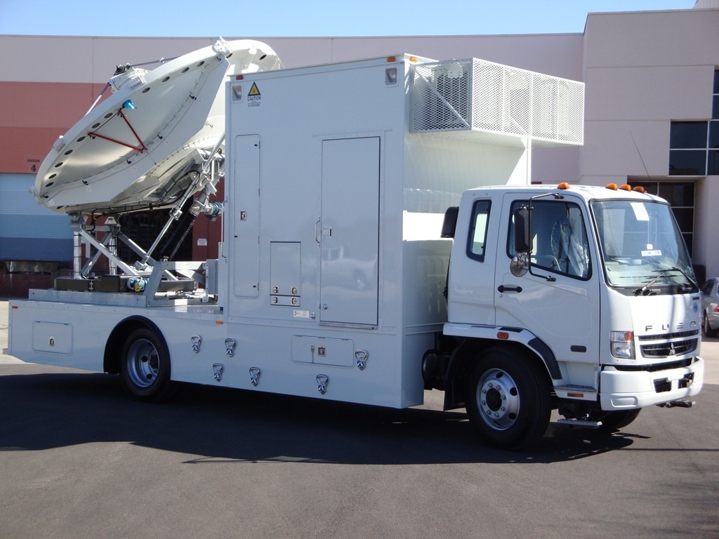 Mobile Satellite Uplink Truck