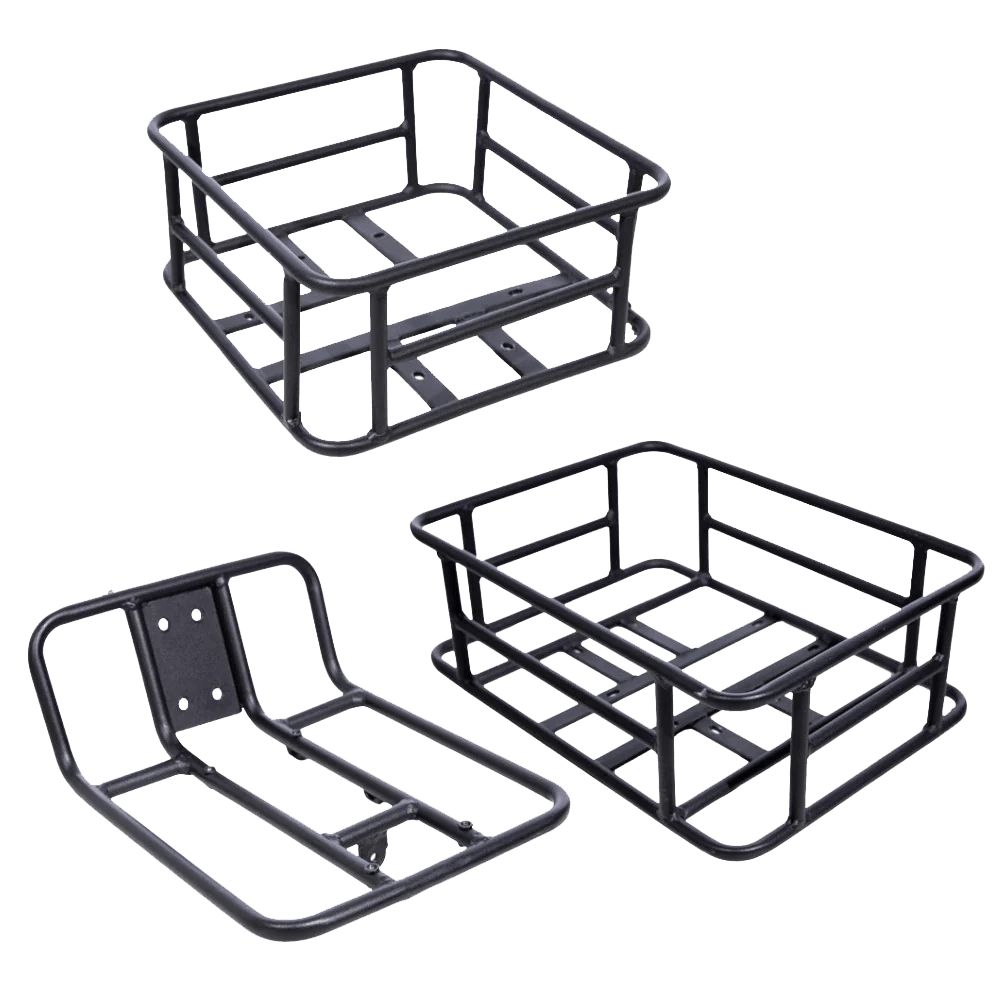 Front and Rear Baskets for All ebikes Romatlinkbike