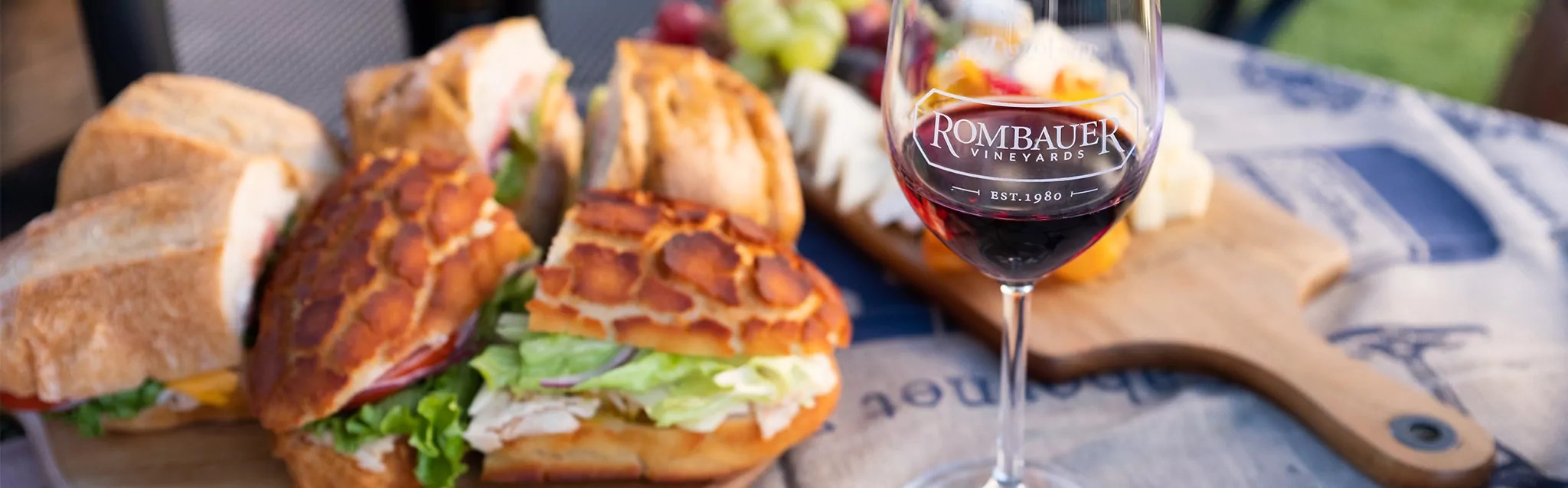 Pick up a Picnic in Napa Valley Rombauer Vineyards