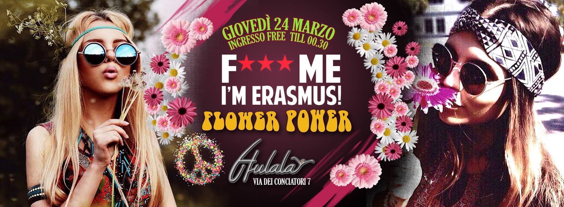 ErasmusRoma_FlowerPower Rome Central Italy in the World